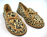 NEW Womens Shoes AFRICAN Safari ANIMAL PRINTS Leopard Cougar Pattern FLAT SHOE size 6 W 6W