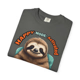 Funny Happy Lazy Sloth, Cute Animal Lovers, T-Shirt for Mens Womens Unisex