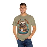 Funny Happy Lazy Sloth, Cute Animal Lovers, T-Shirt for Mens Womens Unisex