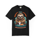 Funny Happy Lazy Sloth, Cute Animal Lovers, T-Shirt for Mens Womens Unisex
