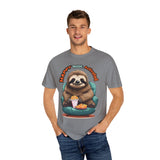 Funny Happy Lazy Sloth, Cute Animal Lovers, T-Shirt for Mens Womens Unisex