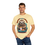 Funny Happy Lazy Sloth, Cute Animal Lovers, T-Shirt for Mens Womens Unisex
