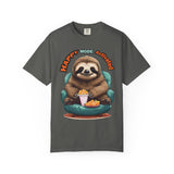 Funny Happy Lazy Sloth, Cute Animal Lovers, T-Shirt for Mens Womens Unisex