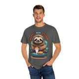 Funny Happy Lazy Sloth, Cute Animal Lovers, T-Shirt for Mens Womens Unisex
