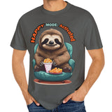 Funny Happy Lazy Sloth, Cute Animal Lovers, T-Shirt for Mens Womens Unisex