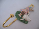 AVON Country Girl Goose Duck Ducks Animal Animals WALL HANGER HANGERS Hanging METAL HOOK HOOKS Towel Twoels Pot Holder Holders Kitchen Bed Bath Home Decors Decorations