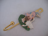 NEW NIB AVON Country Girl Goose WALL HANGER Hanging METAL HOOK HOOKS Towel Pot Holder Kitchen Bed Bath