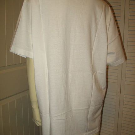 OLD NAVY New Mens White Black Halloween Human Rib Skeleton Graphic Print T-Shirt Tee Shirts XXL