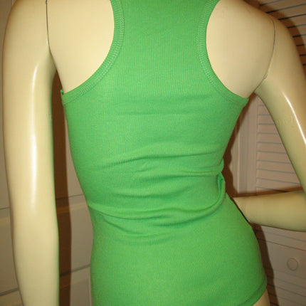NEW Womens Solid Colored SLEEVELESS Ribbed TANK TOP Racerback Shirt Summer Tops Clothes Clothing
