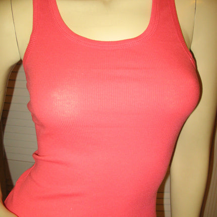NEW Womens Solid Colored SLEEVELESS Ribbed TANK TOP Racerback Shirt Summer Tops Clothes Clothing