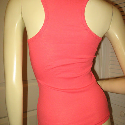 NEW Womens Solid Colored SLEEVELESS Ribbed TANK TOP Racerback Shirt Summer Tops Clothes Clothing