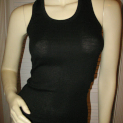 NEW Womens Solid Colored SLEEVELESS Ribbed TANK TOP Racerback Shirt Summer Tops Clothes Clothing