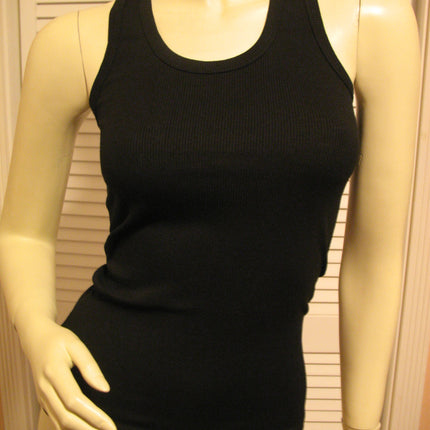 NEW Womens Solid Colored SLEEVELESS Ribbed TANK TOP Racerback Shirt Summer Tops Clothes Clothing