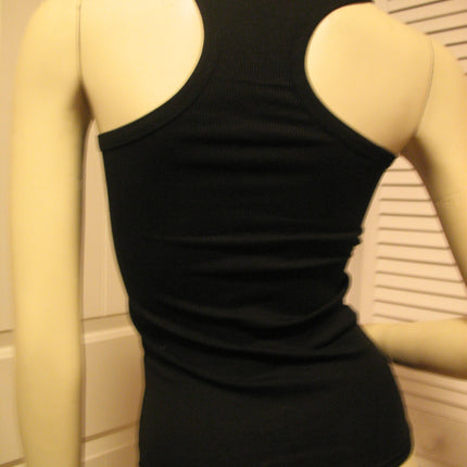 NEW Womens Solid Colored SLEEVELESS Ribbed TANK TOP Racerback Shirt Summer Tops Clothes Clothing