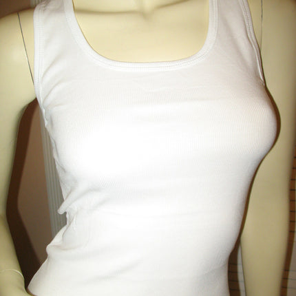 NEW Womens Solid Colored SLEEVELESS Ribbed TANK TOP Racerback Shirt Summer Tops Clothes Clothing