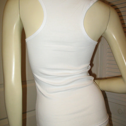 NEW Womens Solid Colored SLEEVELESS Ribbed TANK TOP Racerback Shirt Summer Tops Clothes Clothing