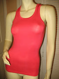 NEW Womens Solid Color Plain SLEEVELESS TANK TOP Racerback Shirt Summer Tops Clothes Clothing