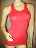 NEW Womens Solid Color Plain SLEEVELESS TANK TOP Racerback Shirt Summer Tops Clothes Clothing