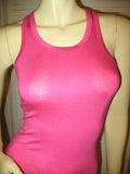 NEW Womens Solid Color Plain SLEEVELESS TANK TOP Racerback Shirt Summer Tops Clothes Clothing