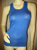 NEW Womens Solid Color Plain SLEEVELESS TANK TOP Racerback Shirt Summer Tops Clothes Clothing