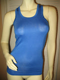 NEW Womens Solid Color Plain SLEEVELESS TANK TOP Racerback Shirt Summer Tops Clothes Clothing