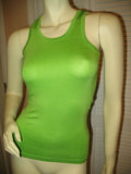 NEW Womens Solid Color Plain SLEEVELESS TANK TOP Racerback Shirt Summer Tops Clothes Clothing