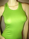 NEW Womens Solid Color Plain SLEEVELESS TANK TOP Racerback Shirt Summer Tops Clothes Clothing