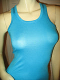 NEW Womens Solid Color Plain SLEEVELESS TANK TOP Racerback Shirt Summer Tops Clothes Clothing