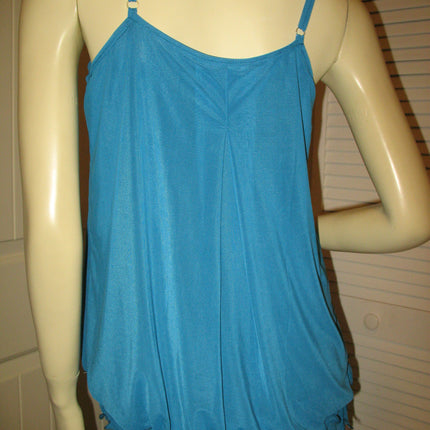 New Womens Sleeveless Spaghetti Top Layered Tiered Tank Fairycore Fairy Boho Casual Summer Tops