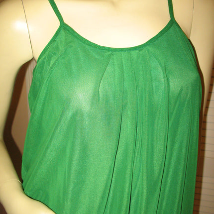 New Womens Sleeveless Spaghetti Top Layered Tiered Tank Fairycore Fairy Boho Casual Summer Tops