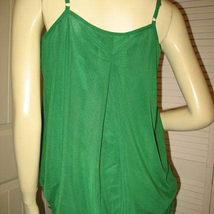 New Womens Sleeveless Spaghetti Top Layered Tiered Tank Fairycore Fairy Boho Casual Summer Tops