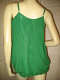 NEW Womens Micro-MESH 2-LAYER LAYERED Sleeveless Spaghetti TANK TOP Blouse Summer Tops Clothes Clothing