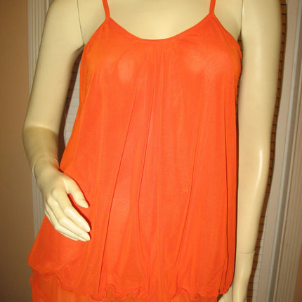 New Womens Sleeveless Spaghetti Top Layered Tiered Tank Fairycore Fairy Boho Casual Summer Tops