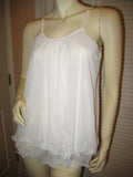 NEW Womens Micro-MESH 2-LAYER LAYERED Sleeveless Spaghetti TANK TOP Blouse Summer Tops Clothes Clothing