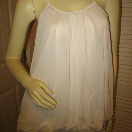 New Womens Sleeveless Spaghetti Top Layered Tiered Tank Fairycore Fairy Boho Casual Summer Tops