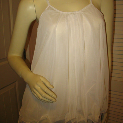New Womens Sleeveless Spaghetti Top Layered Tiered Tank Fairycore Fairy Boho Casual Summer Tops