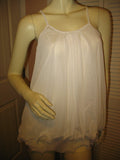 NEW Womens Micro-MESH 2-LAYER LAYERED Sleeveless Spaghetti TANK TOP Blouse Summer Tops Clothes Clothing
