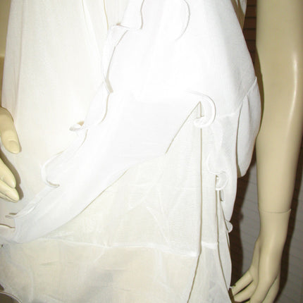 New Womens Sleeveless Spaghetti Top Layered Tiered Tank Fairycore Fairy Boho Casual Summer Tops