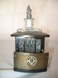 9" Vintage Musical Music Box Wine Bar DECANTER CABLE CAR SAN FRANCISCO CA CALIFORNIA