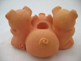 THREE LITTLE PIG PIGS PIGLETS PIGLETS Cute Animal FIGURINE Animals Figurines