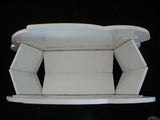 VINTAGE EASTER Sunday WOOD RABBIT BUNNY Collapsible Collapsable EGG BOX BASKET