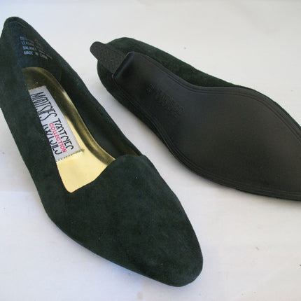 New Y2K Vintage Mootsies Tootsies Womens Classic Pump Shoes Heels Leather Suede Velvet
