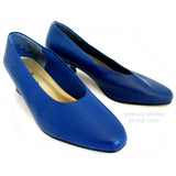 ANNIE Womens SHOES Dark BLUE 1-3/4" High Heels CLOSE Classics Ladies size 6 W