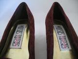 New Y2K Vintage Mootsies Tootsies Womens Classic Pump Shoes Heels Leather Suede Velvet