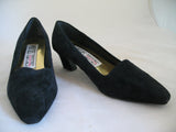 NEW Womens Shoes MOOTSIES TOOTSIES Dark Navy Blue SUEDE VELVET High Heels Women SHOE Footwear size 6 B
