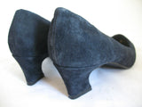 New Y2K Vintage Mootsies Tootsies Womens Classic Pump Shoes Heels Leather Suede Velvet