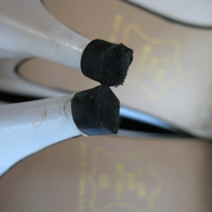 ELLEMENNO CREAM WHITE Womens Ladies Classic 3-1/4 in HIGH HEELS Womens SHOES size 5-1/2