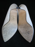 ELLEMENNO CREAM WHITE Womens Ladies Classic 3-1/4 in HIGH HEELS Womens SHOES size 5-1/2