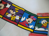 VINTAGE Old DISNEY MICKEY MOUSE Minnie DONALD DUCK WALL BORDER Self Stick 7"x15'