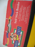 VINTAGE Old DISNEY MICKEY MOUSE Minnie DONALD DUCK WALL BORDER Self Stick 7"x15'